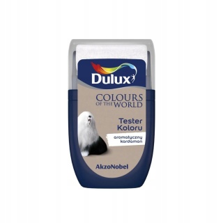 DULUX KOLORY ŚWIATA FARBA TESTER NA WAŁKU Aromatyczny Kardamon 30mL