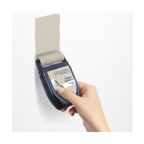 DULUX KOLORY ŚWIATA FARBA TESTER NA WAŁKU Beżowy Pled 30mL