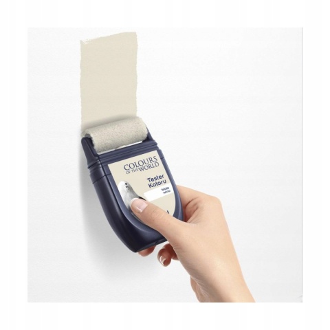 DULUX KOLORY ŚWIATA FARBA TESTER NA WAŁKU Białe Wino 30mL