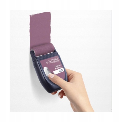 DULUX KOLORY ŚWIATA FARBA TESTER NA WAŁKU Fiołek Alpejski 30mL