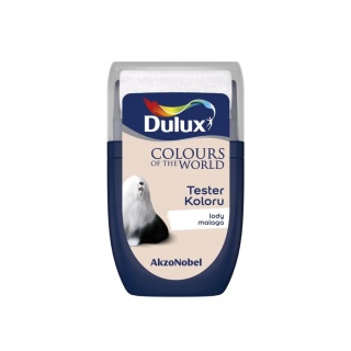 DULUX KOLORY ŚWIATA FARBA TESTER NA WAŁKU Lody Malaga 30mL