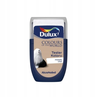 DULUX KOLORY ŚWIATA FARBA TESTER NA WAŁKU Masala Chai 30mL