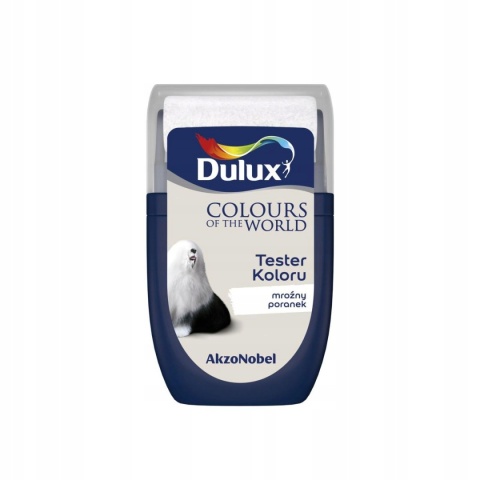 DULUX KOLORY ŚWIATA FARBA TESTER NA WAŁKU Mroźny Poranek 30mL