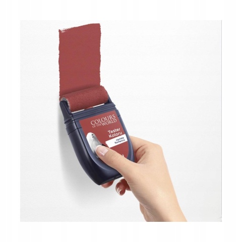 DULUX KOLORY ŚWIATA FARBA TESTER NA WAŁKU Ogniste Flamenco 30mL