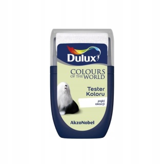 DULUX KOLORY ŚWIATA FARBA TESTER NA WAŁKU Pąki Akacji 30mL