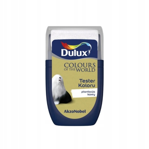 DULUX KOLORY ŚWIATA FARBA TESTER NA WAŁKU Plantacja Kawy 30mL