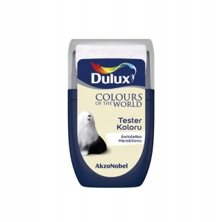 DULUX KOLORY ŚWIATA FARBA TESTER NA WAŁKU Światełka Heraklionu 30mL