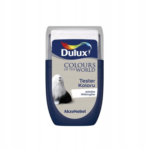 DULUX KOLORY ŚWIATA FARBA TESTER NA WAŁKU Zatoka Wikingów 30mL