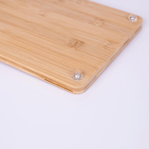 Deska serów magnetyczny stojak komplet noży bambus