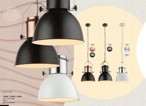 GLOBO KUTUM LAMPA WISZĄCA 15282