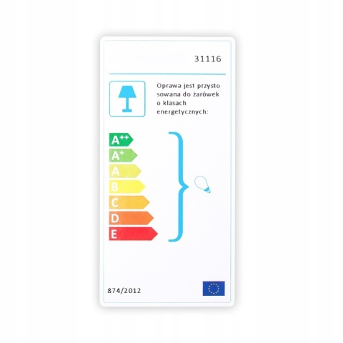 LAMPA WISZĄCA LUGO 1 PŁ GOLD / 2696
