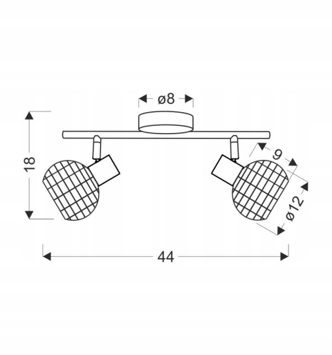 LAMPA WISZĄCA TAJGA LISTWA CZARNY+DREWNIANY 2X40W E14 KLOSZ CZARNY+DR