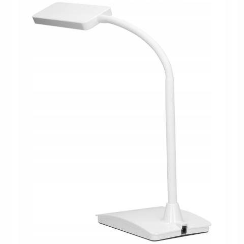 Lampa biurkowa AMET LED 6W, 3000K, f.ściem.czar / DL-8/W