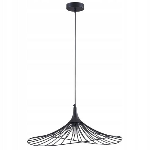 Lampa wisząca ARIELLE 1xE27 czarna