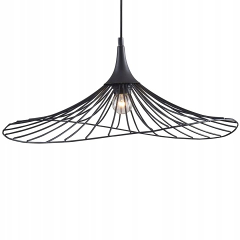 Lampa wisząca ARIELLE 1xE27 czarna