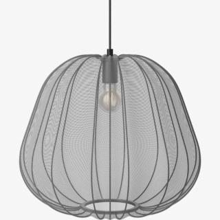 Lampa wisząca Balloon Ø40cm mała szara Harde Bolia