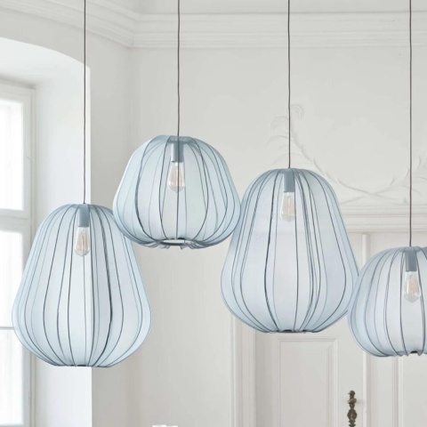 Lampa wisząca Balloon Ø40cm mała szara Harde Bolia