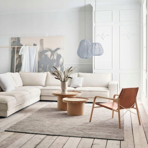 Lampa wisząca Balloon Ø40cm mała szara Harde Bolia