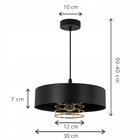 Lampa wisząca Enzo 1B LPX0073/1B