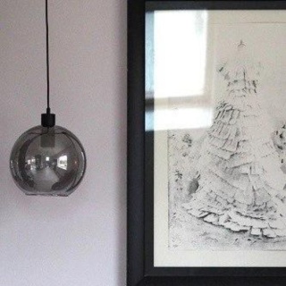 Lampa wisząca Kyoto Ø25cm , proj. T. Rie, Frandsen