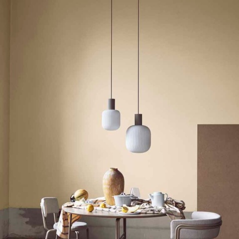 Lampa wisząca Lolly O27 cm beżowy, Broste Copenhagen