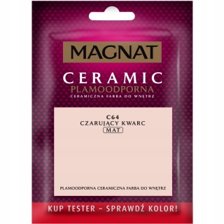 MAGNAT CERAMIC FARBA PLAMOODPORNA TESTER czarujący kwarc C64 30ML