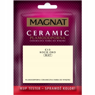 MAGNAT CERAMIC FARBA PLAMOODPORNA TESTER kocie oko C13 30ML
