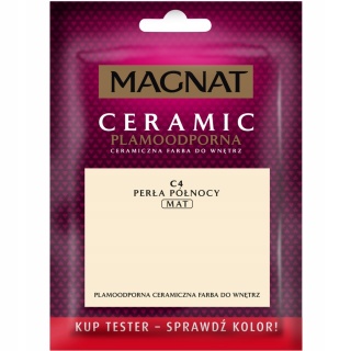 MAGNAT CERAMIC FARBA PLAMOODPORNA TESTER perła północy C4 30ML
