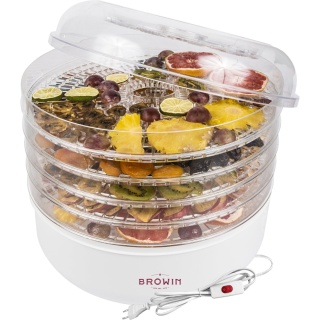 Suszarka do żywności 13,5L pojemności, 5 sit, biał