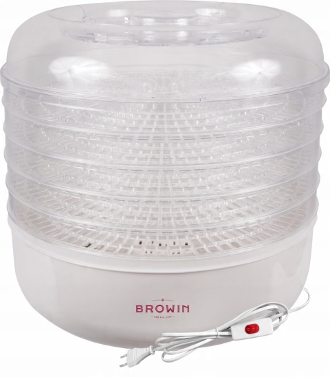 Suszarka do żywności 13,5L pojemności, 5 sit, biał