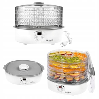 Suszarka do żywności z regulacją temp, 240W, trans