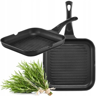 AM-ENZO PATELNIA GRILL 28CM