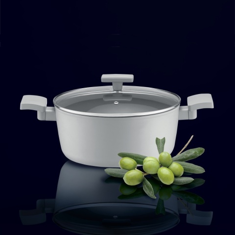 AM-GRIS GARNEK 24CM POKR IND