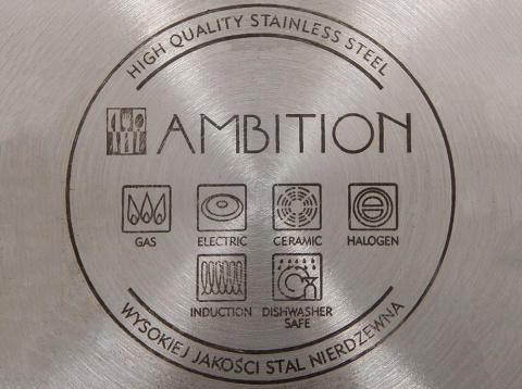 AM - VIKOS GARNEK 24CM 6L SZKL. POKR. IND / 81259