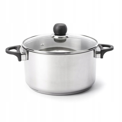 AM - VIKOS GARNEK 24CM 6L SZKL. POKR. IND / 81259