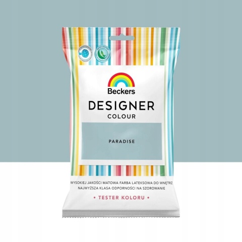 BECKERS Designer Colour farba do ścian i sufitów TESTER kolor PARADISE 50mL