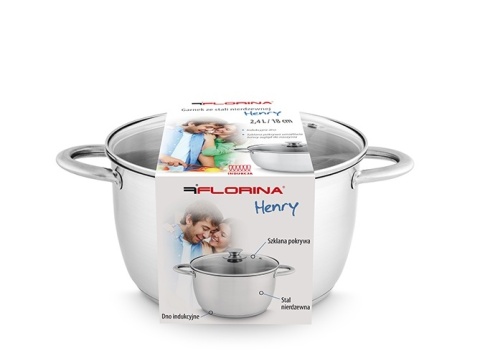 GARNEK 18CM / 2,4L / HENRY INDUKCJA
