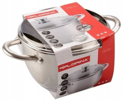 GARNEK 18CM / 2,4L / HENRY INDUKCJA