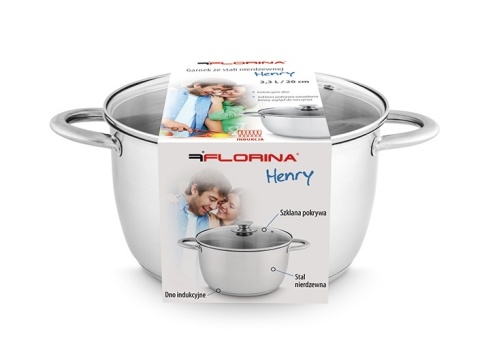 GARNEK 20CM / 3,3L / HENRY INDUKCJA