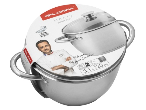 GARNEK 20CM / 3,3L / HENRY INDUKCJA