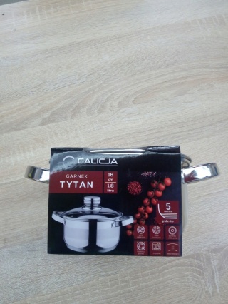 GARNEK TYTAN 16cm/1,8L 19785