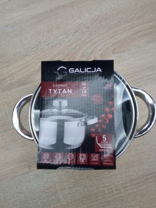 GARNEK TYTAN 16cm/1,8L 19785