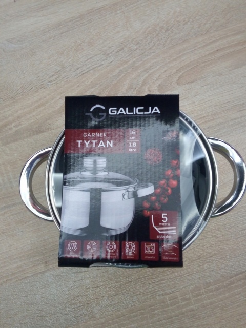 GARNEK TYTAN 16cm/1,8L 19785