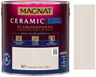 MAGNAT CERAMIC Kitchen Bathroom farba do kuchni lub łazienki piaskowy opal B27 2,5L