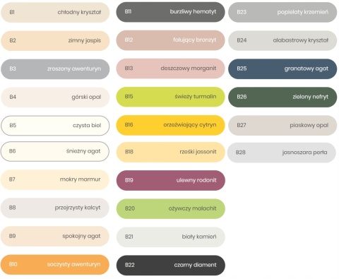 MAGNAT CERAMIC Kitchen Bathroom farba do kuchni lub łazienki popiel krzemień B23 2,5L