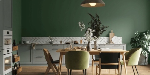 MAGNAT CERAMIC Kitchen Bathroom farba do kuchni lub łazienki zielony nefryt B26 2,5L