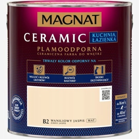 MAGNAT CERAMIC Kitchen Bathroom farba do kuchni lub łazienki zimny jaspis B2 2,5L