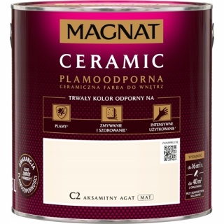 MAGNAT CERAMIC farba ceramiczna AKSAMITNY AGAT C2 2,5L