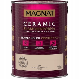 MAGNAT CERAMIC farba ceramiczna DELIKATNY BRONZYT C9 5L
