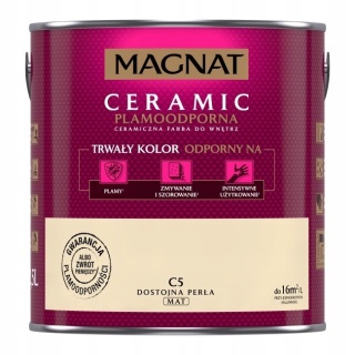 MAGNAT CERAMIC farba ceramiczna DOSTOJNA PERŁA C5 2,5L